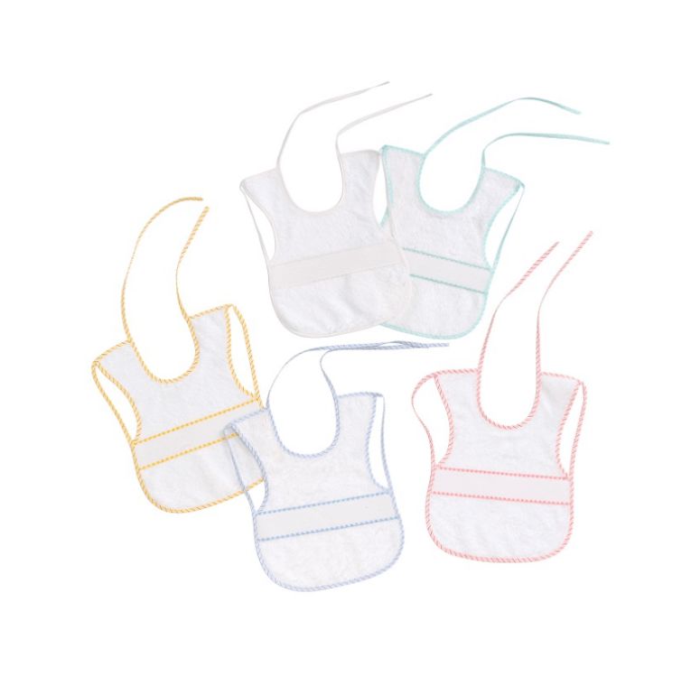 GOTEXTIL | PACK 2 BABEROS CON PANAMÁ PARA BORDAR PUNTO CRUZ 00041P 25X35 INTERBABY