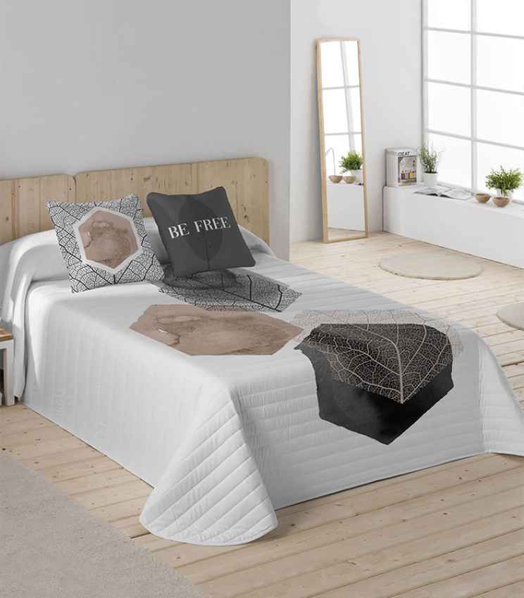GOTEXTIL | COLCHA BOUTI VERANO NORI NATURALS