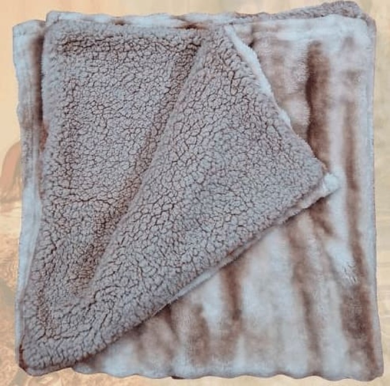 GOTEXTIL | MANTA PLAID RUBÍ 130x160 MIRACLE HOME