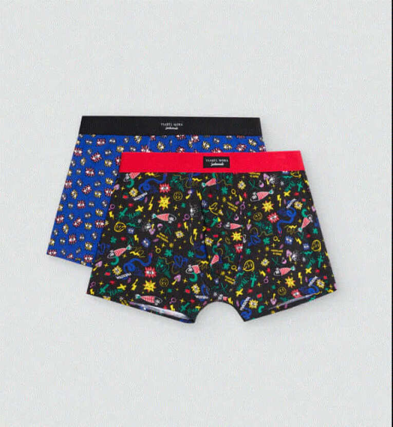 GOTEXTIL | PACK 2 BÓXERS ESTAMPADOS SOCKARRATS YSABEL MORA 20409