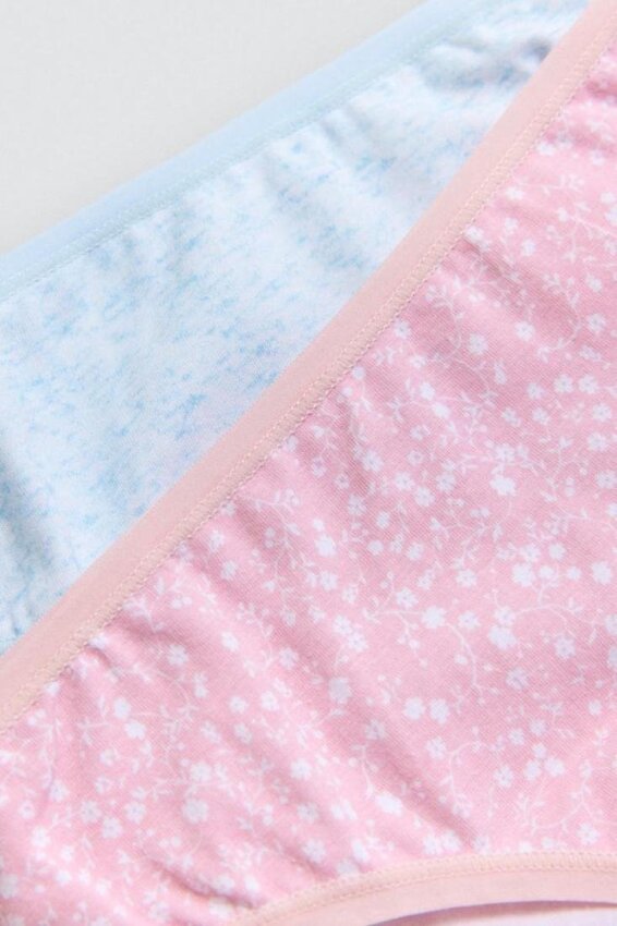 GOTEXTIL | Pack 2 bragas juveniles estampadas Ysabel Mora 18980 - algodón natural