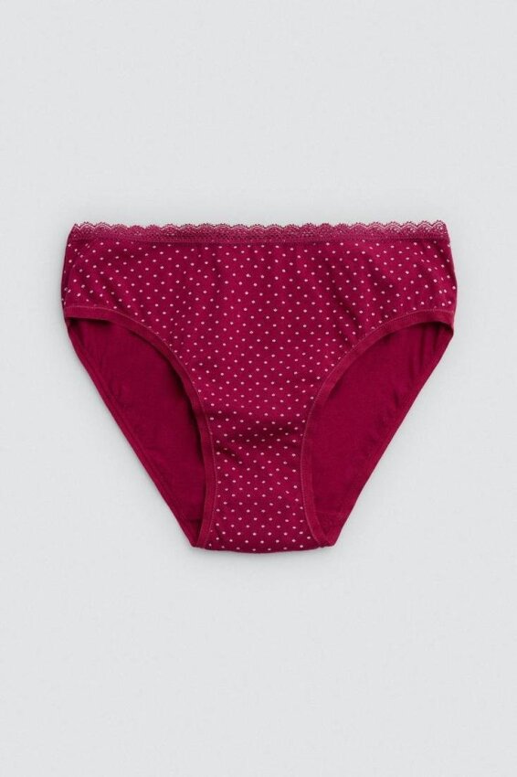 GOTEXTIL | Pack 2 bragas midi Ysabel Mora 19474 algodón natural estampadas mujer