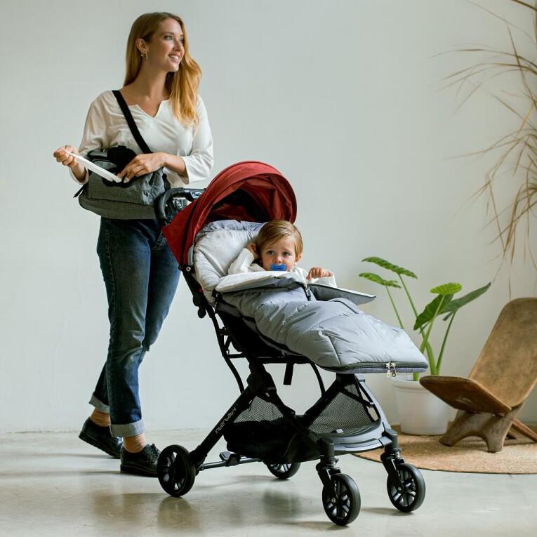 GOTEXTIL | Saco Universal Silla de Paseo Interbaby 10024 Gris – Impermeable, Transpirable y de Máximo Confort