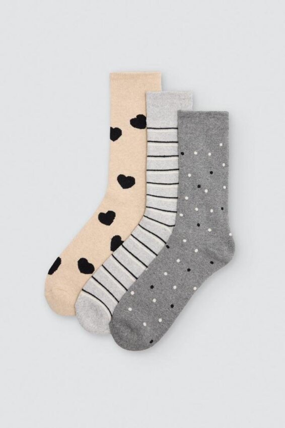 GOTEXTIL | Pack 3 Calcetines Térmicos Mujer Ysabel Mora 12114 Puño Antipresión