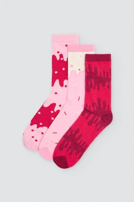 GOTEXTIL | Pack 3 Calcetines Mujer Smoothies Ysabel Mora 12143 Regalo