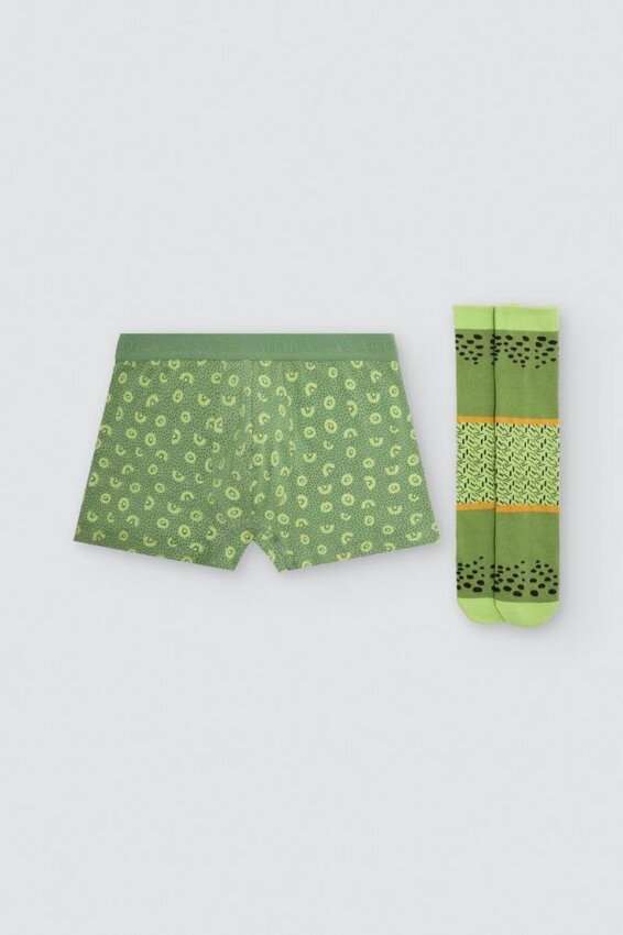 GOTEXTIL | Pack Bóxer y Calcetín Kiwi Ysabel Mora 20481
