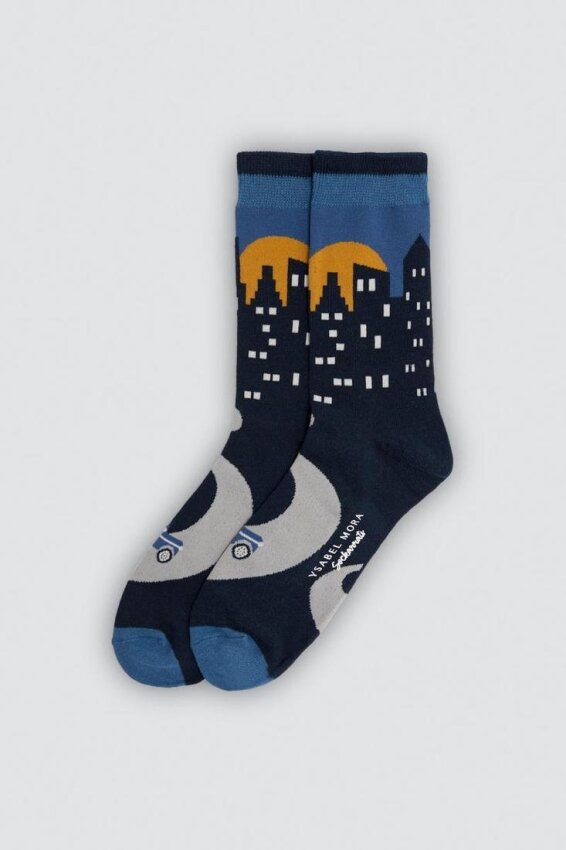 GOTEXTIL | Pack 4 Calcetines Sockarrats Llévame Lejos Ysabel Mora 22133