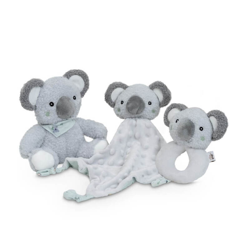 GOTEXTIL | Set Regalo Bebé 3 Piezas Koala KOALA008 Verde Interbaby