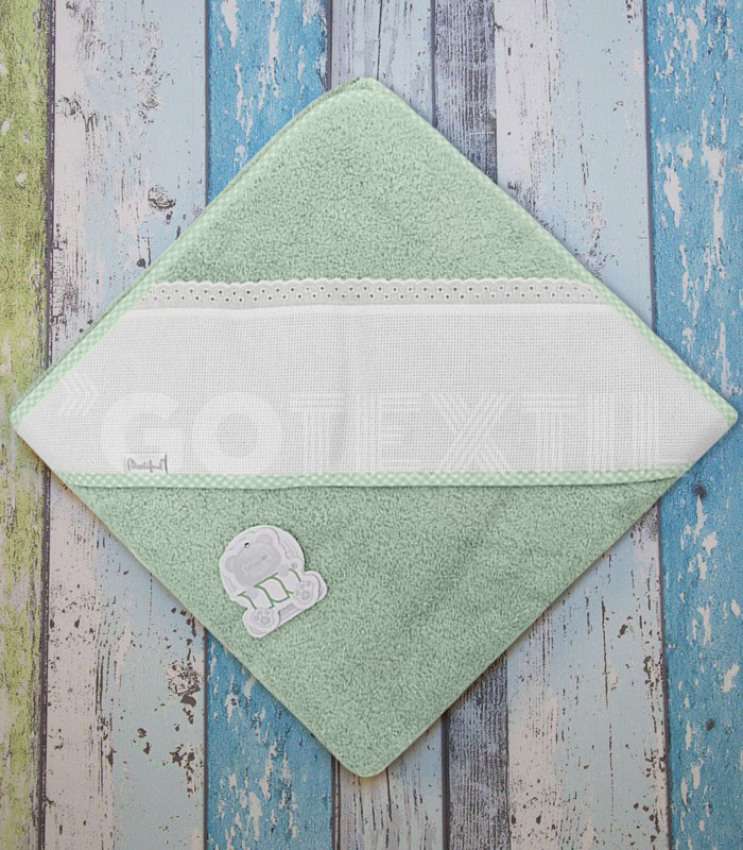 GOTEXTIL | CAPA DE BAÑO BEBÉ CON PANAMÁ PARA BORDAR PUNTO DE CRUZ | MARTIFANEL