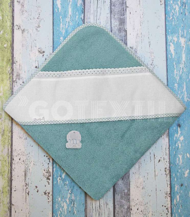GOTEXTIL | CAPA DE BAÑO BEBÉ CON PANAMÁ PARA BORDAR PUNTO DE CRUZ | MARTIFANEL