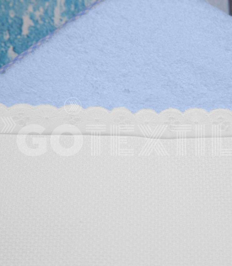 GOTEXTIL | CAPA DE BAÑO BEBÉ CON PANAMÁ PARA BORDAR PUNTO DE CRUZ | MARTIFANEL