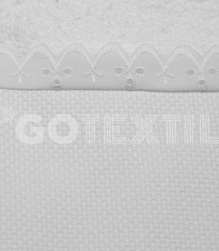 GOTEXTIL | CAPA DE BAÑO BEBÉ CON PANAMÁ PARA BORDAR PUNTO DE CRUZ | MARTIFANEL