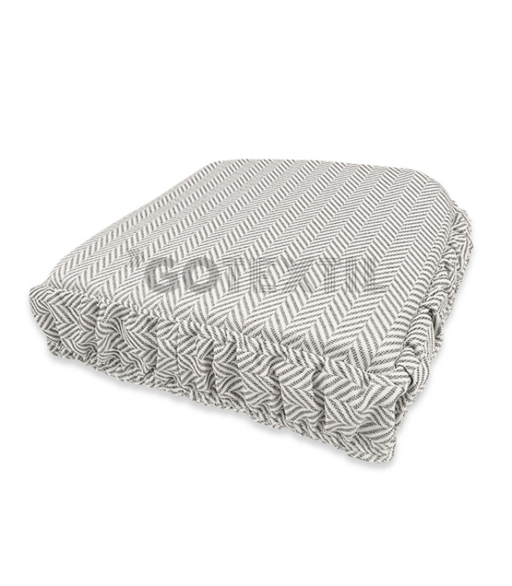GOTEXTIL | Cojín de silla acolchado con volante ESPIGA Marcavi