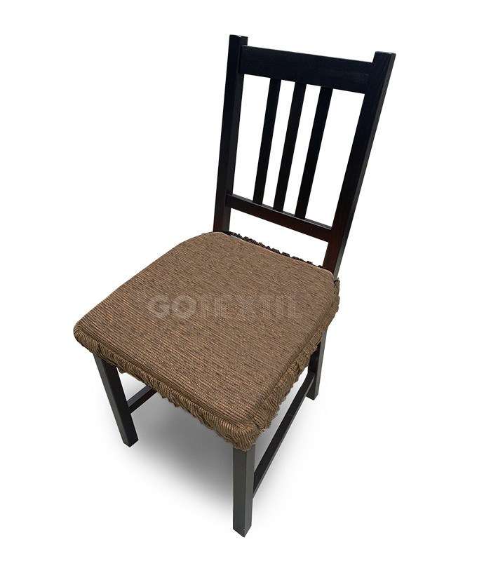 GOTEXTIL | ASIENTO DE SILLA ACOLCHADO CON VOLANTE AJUSTABLE MARCAVI