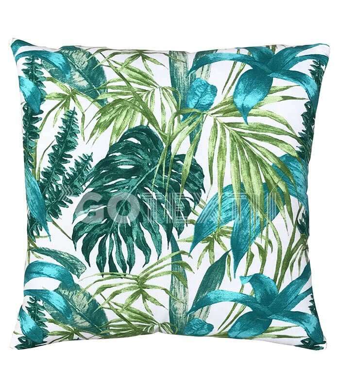 GOTEXTIL | FUNDA DE COJÍN BRUNETE FLOR  45X45cm MARCAVI