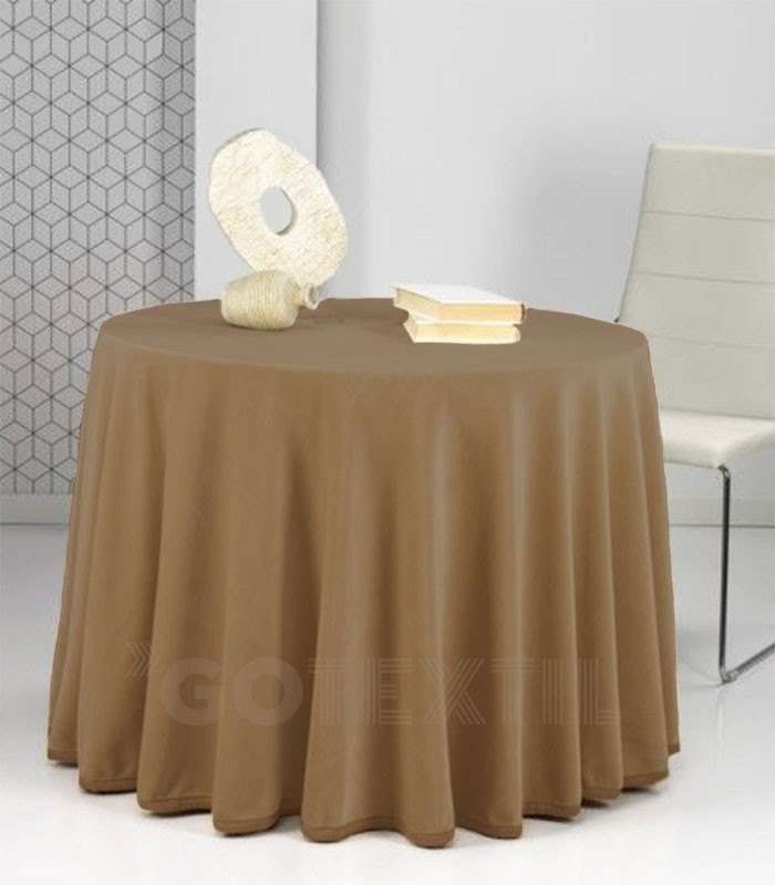 GOTEXTIL | Falda Mesa Camilla Redonda MORA PREMIUM
