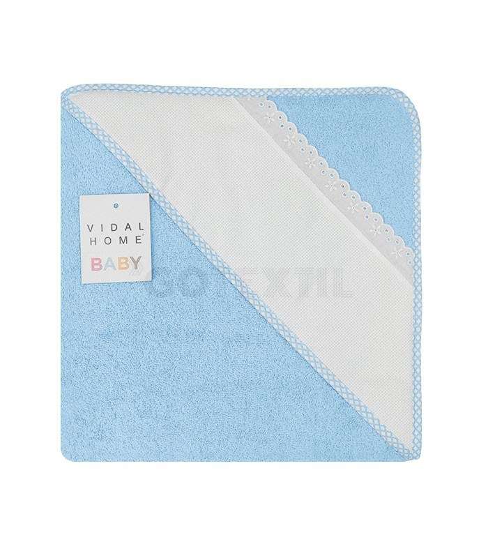 GOTEXTIL | CAPA DE BAÑO BEBÉ CON PANAMÁ PARA BORDAR PUNTO DE CRUZ VIDAL HOME