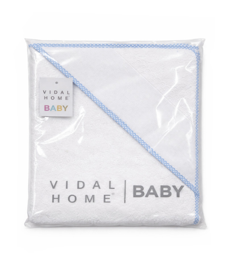 GOTEXTIL | CAPA DE BAÑO BEBÉ CON PANAMÁ PARA BORDAR PUNTO DE CRUZ VIDAL HOME