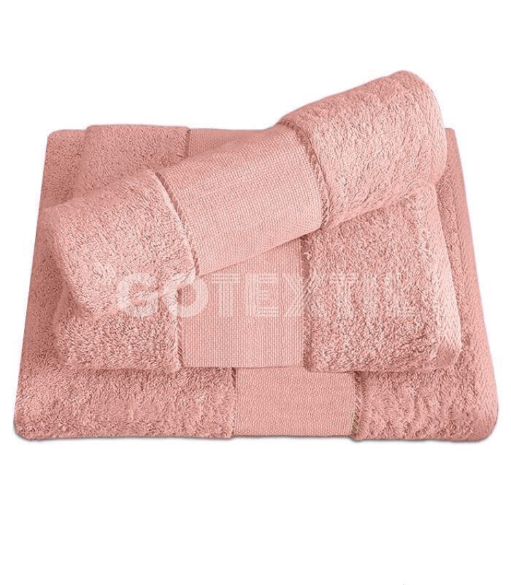 GOTEXTIL | Juego de Toallas TROVADOR 601 con Cenefa PANAMÁ para Bordar a Punto de Cruz – 100% Algodón, 500 g/m²