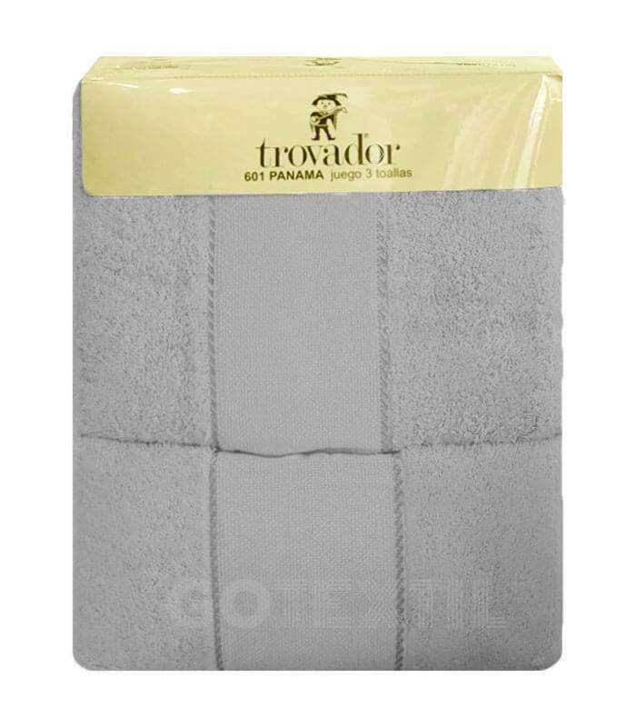 GOTEXTIL | JUEGO DE TOALLAS CON PANAMÁ PARA BORDAR A PUNTO DE CRUZ TROVADOR 601
