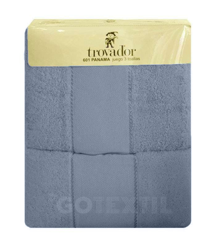 GOTEXTIL | Juego de toallas para bordar punto de cruz TROVADOR 601 100% algodón 500 g/m²