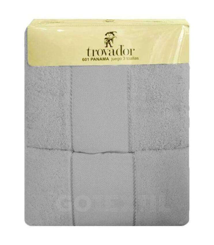 GOTEXTIL | Juego de toallas para bordar punto de cruz TROVADOR 601 100% algodón 500 g/m²
