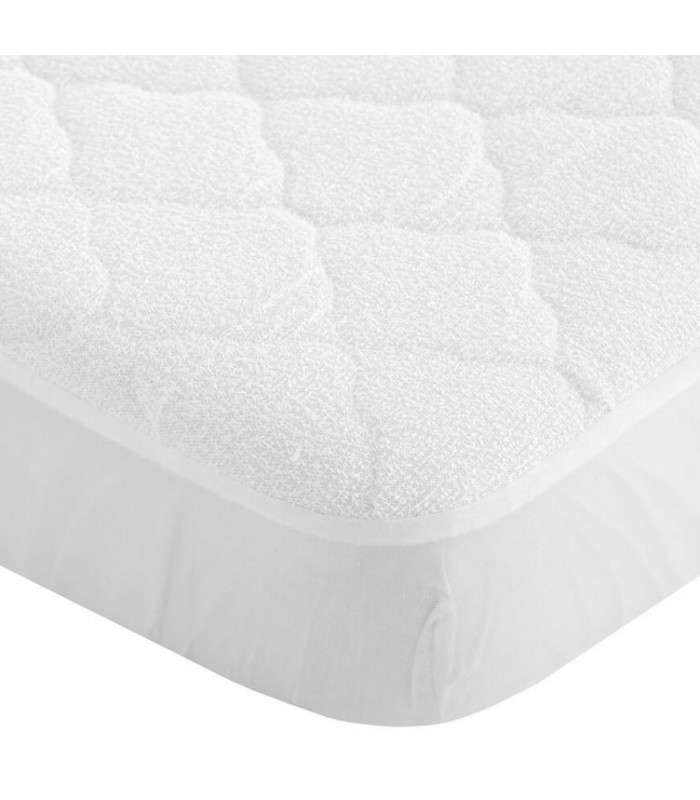GOTEXTIL | Protector colchón de coche modelo 811 rizo 100% algodón acolchado