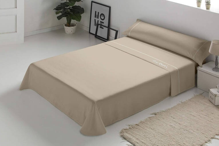 GOTEXTIL | Juego de sábanas algodón percal 180 hilos ARCADIA Pierre Cardin