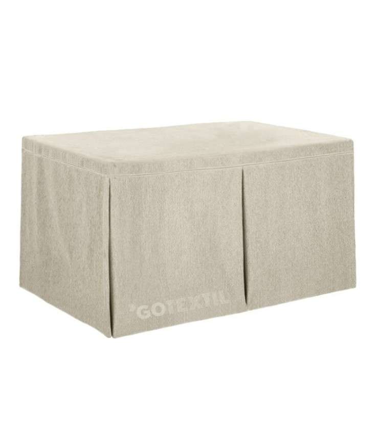 GOTEXTIL | Falda Mesa Camilla Rectangular Chenilla CORDOBA MARCAVI
