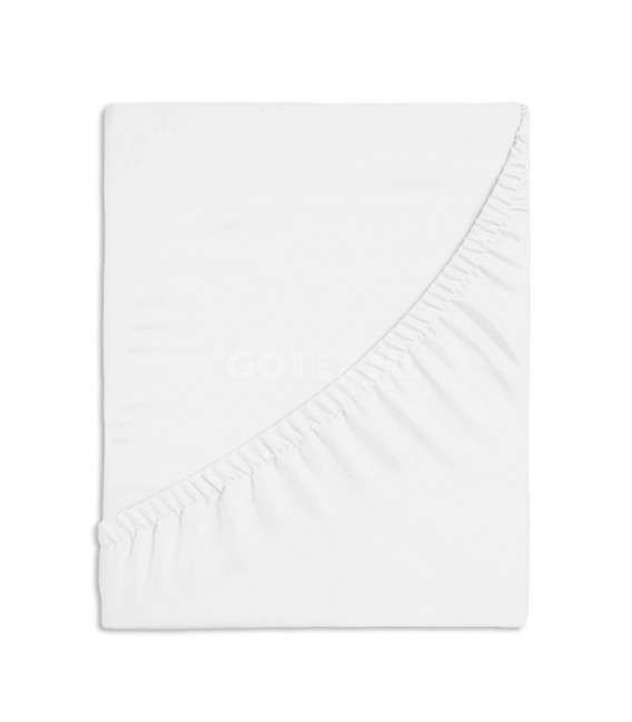 GOTEXTIL | Sábana Bajera Ajustable Burrito Blanco A7 Algodón/Poliéster