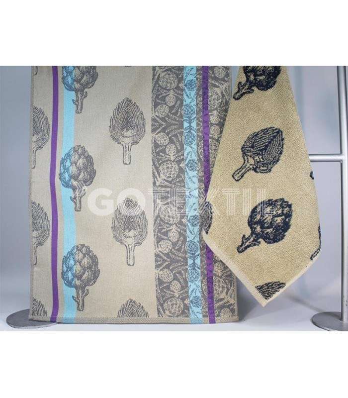 GOTEXTIL | Pack 2 paños cocina Trovador ALCACHOFAS 150