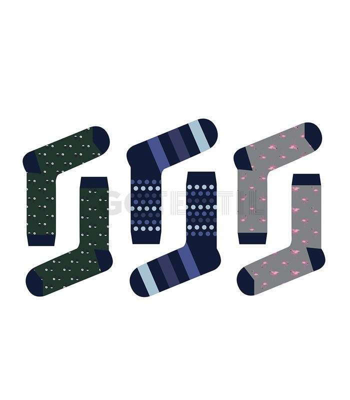 GOTEXTIL | PACK 3 CALCETINES ORIGINALES S-13 KLANDESTINE SOCKS
