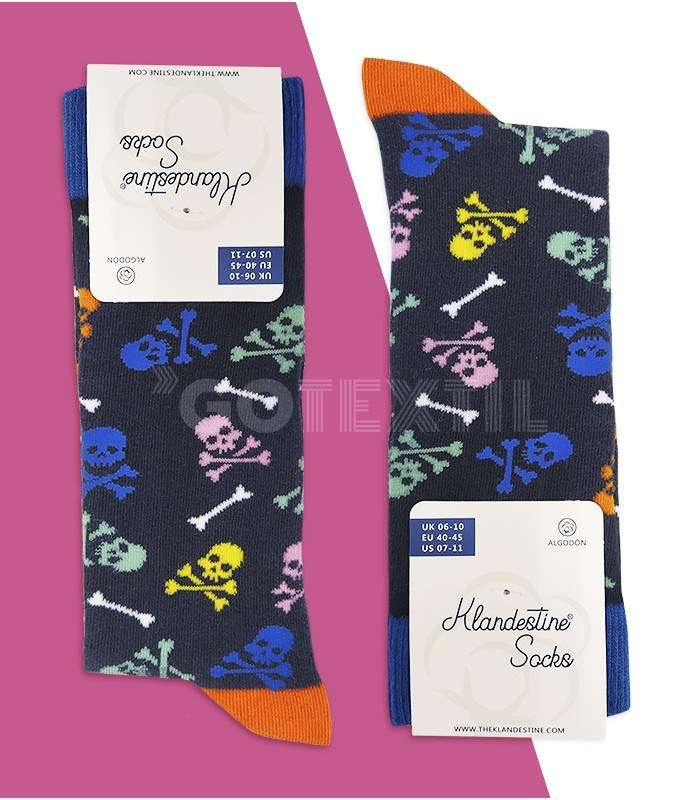 GOTEXTIL | CALCETINES CALAVERAS KLANDESTINE SOCKS