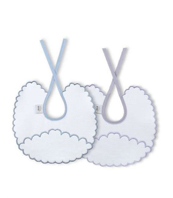 GOTEXTIL | PACK 2 BABEROS CON PANAMÁ PARA BORDAR PUNTO DE CRUZ INTERBABY R3 REDONDOS
