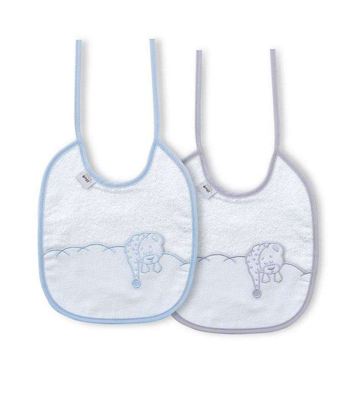 GOTEXTIL | PACK 2 BABEROS CON PANAMÁ PARA BORDAR PUNTO DE CRUZ INTERBABY R10 RECTANGULARES