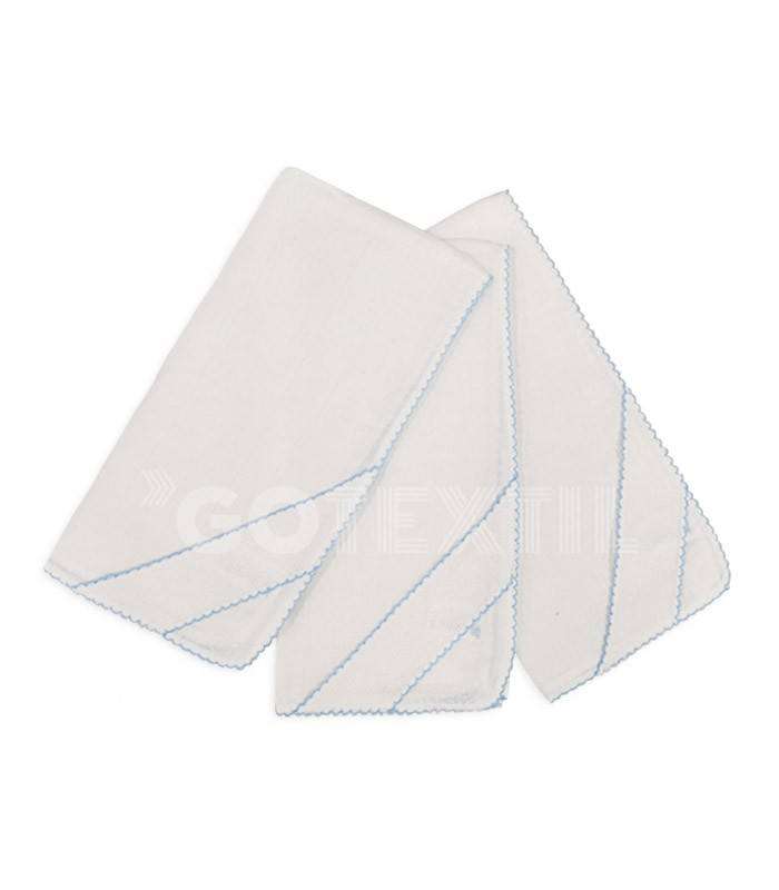 GOTEXTIL | PACK 3 GASAS BEBÉ CON PANAMÁ PARA BORDAR PUNTO CRUZ REF. 202