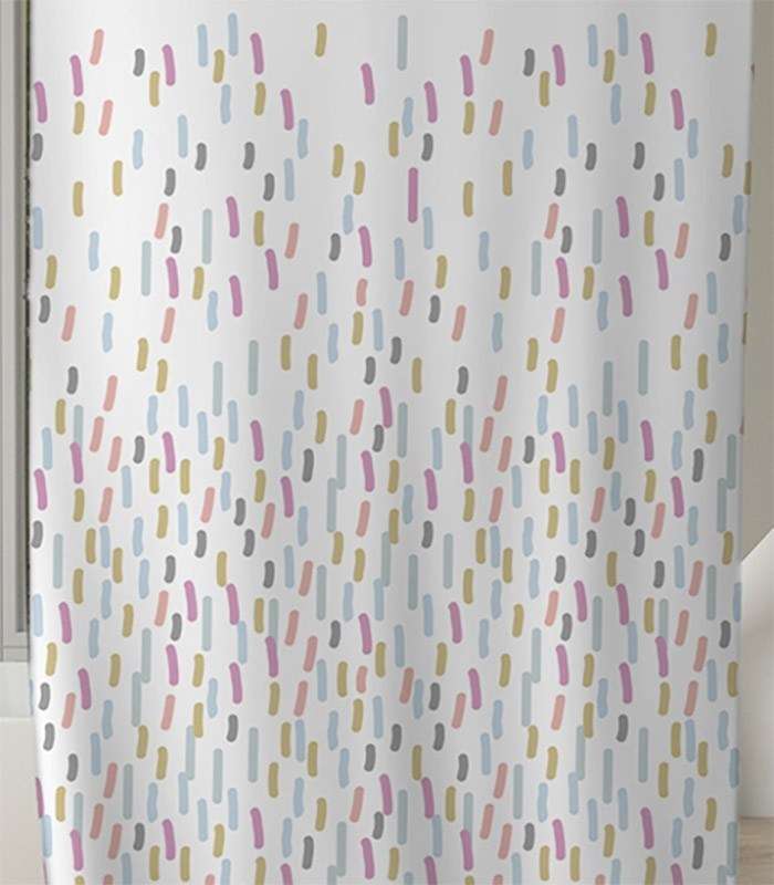 GOTEXTIL | CORTINA DE BAÑO CIRCUS STILIA 180x200cm