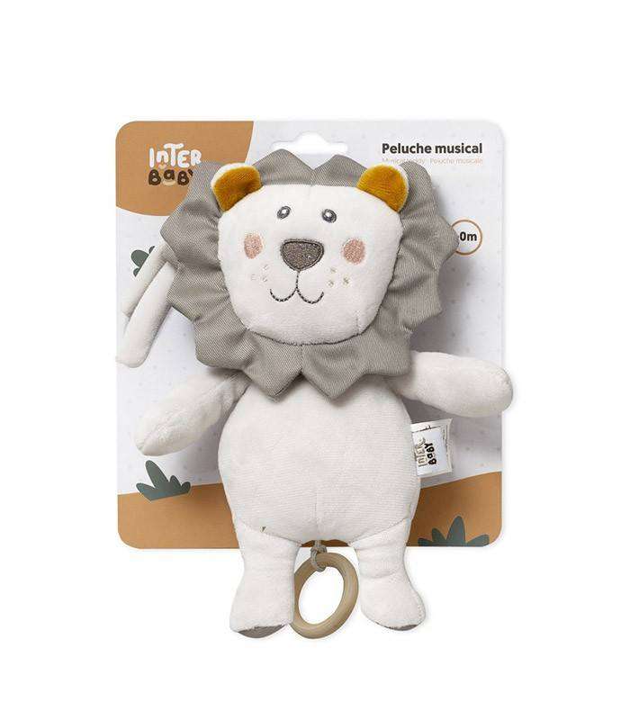 GOTEXTIL | Peluche Musical LEÓN Interbaby