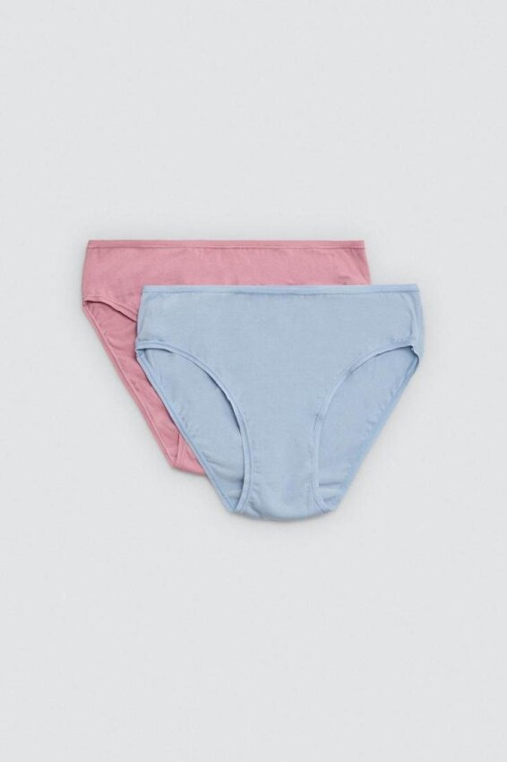 GOTEXTIL | PACK 2 BRAGAS MIDI BÁSICAS ALGODÓN YSABEL MORA 19428