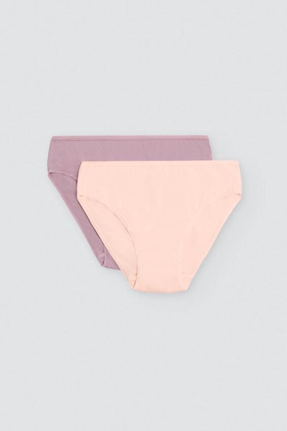 GOTEXTIL | PACK 2 BRAGAS MIDI BÁSICAS ALGODÓN YSABEL MORA 19428