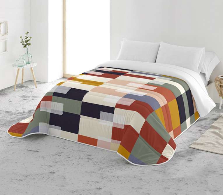 GOTEXTIL | Edredón Nórdico Estampado ROZKO Naturals Euromoda