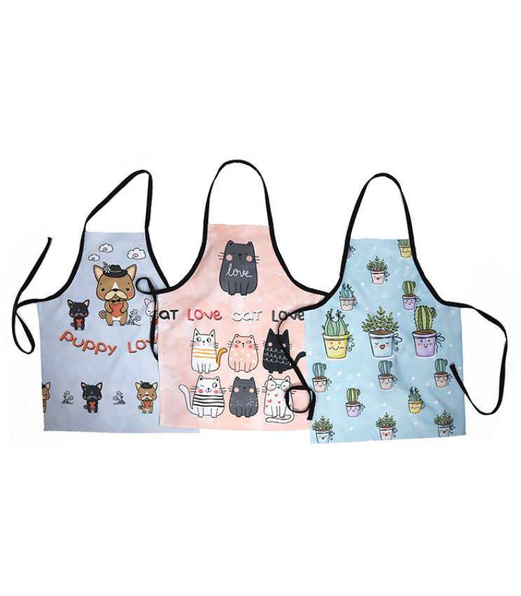 GOTEXTIL | Pack 3 Delantales cocina antimanchas JOMMY Stilia