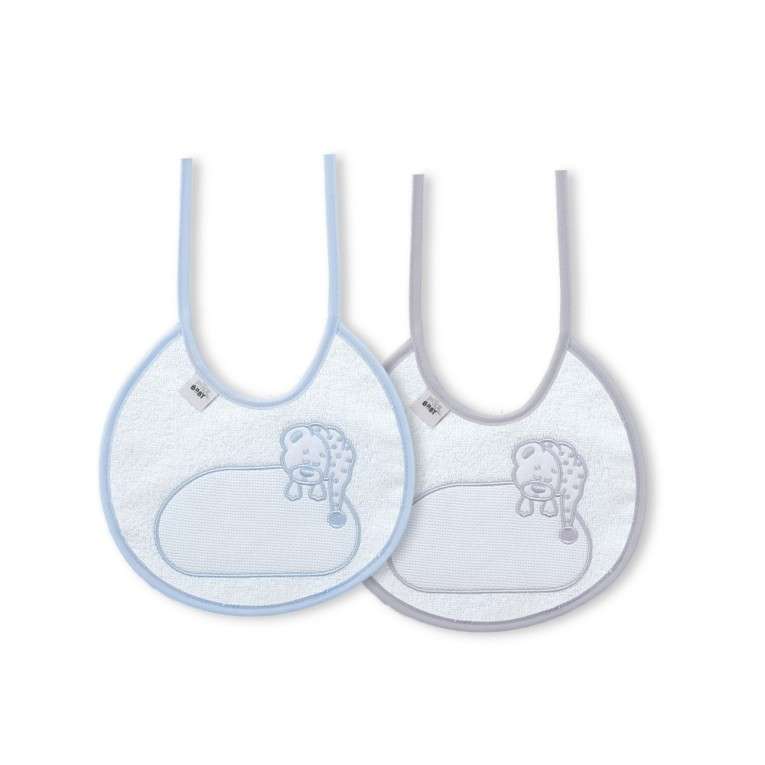 GOTEXTIL | INTERBABY | BABEROS CON PANAMÁ PARA BORDAR PUNTO DE CRUZ BAB19R PACK 2