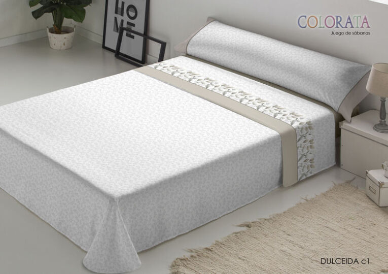 GOTEXTIL | JUEGO SÁBANAS DULCEIDA CARLOTA