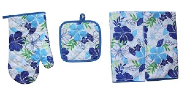 GOTEXTIL | SET DE COCINA 4 PIEZAS 61417 BH TEXTIL