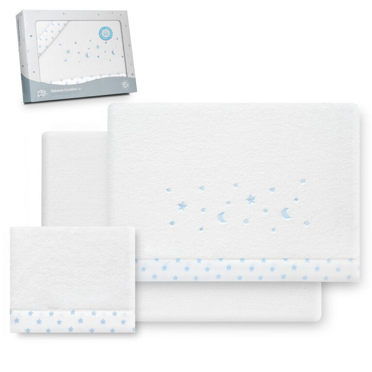 GOTEXTIL | TRIPTICO CUNA CORALINA ESTRELLA LUNA INTERBABY