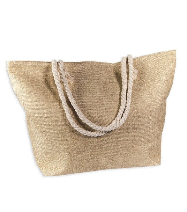 GOTEXTIL | BOLSO ESTAMPADO DE PLAYA CON MONEDERO SAFARI VINTAGE SUN&SURF