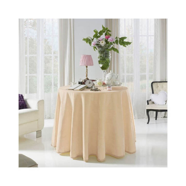 GOTEXTIL | FALDA MESA CAMILLA LISA TERCIOPELO 4047 PIELSA