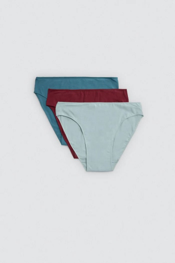 GOTEXTIL | PACK DE 3 BRAGAS BÁSICAS MIDI COLORES YSABEL MORA 19641
