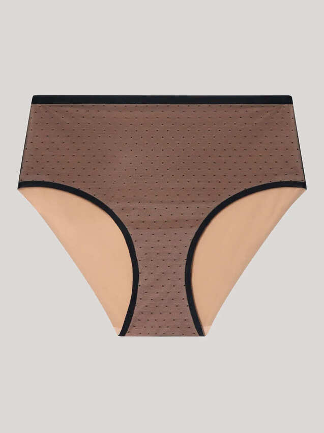 GOTEXTIL | BRAGA ALTA EN TEJIDO PLUMETI EFECTO VIENTRE PLANO GISELA 10046